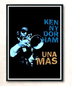 Kenny Dorham Jazz Vintage Wall Poster