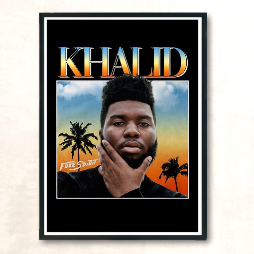 Khalid Dj Streetwear Huge Wall Poster