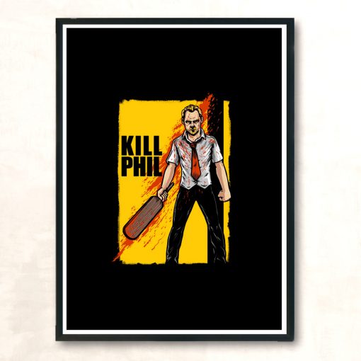 Kill Phill Modern Poster Print
