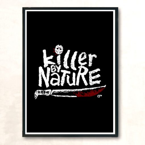Killer By Nature Modern Poster Print