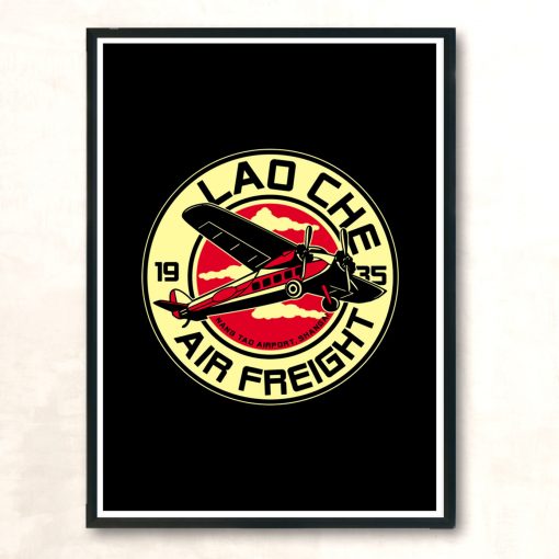 Lao Che Air Freight Modern Poster Print