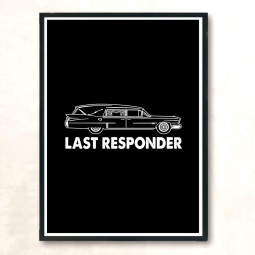Last Responder Modern Poster Print