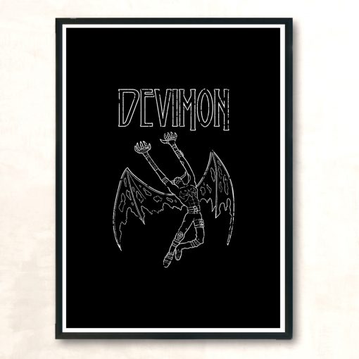 Led Devimon Modern Poster Print
