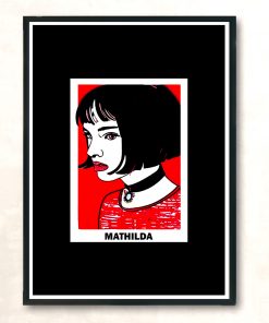 Mathilda Leon The Professional Vintage Wall Poster
