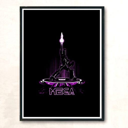 Mega Tron Modern Poster Print