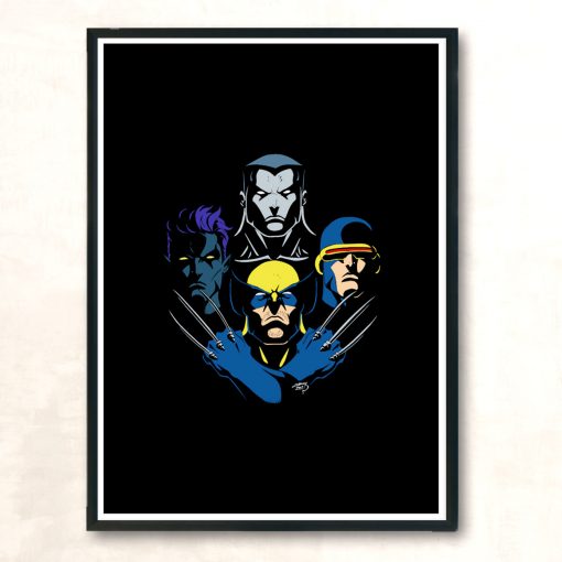 Mutant Rhapsody Modern Poster Print