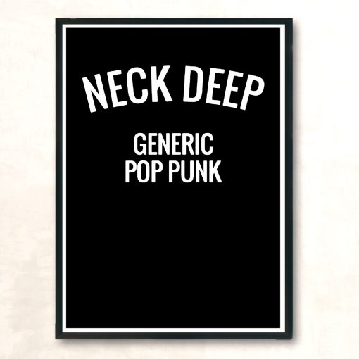 Neck Deep Generic Pop Punk Huge Wall Poster