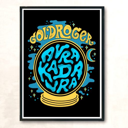 New Goldroger Avrakadavra Vintage Wall Poster