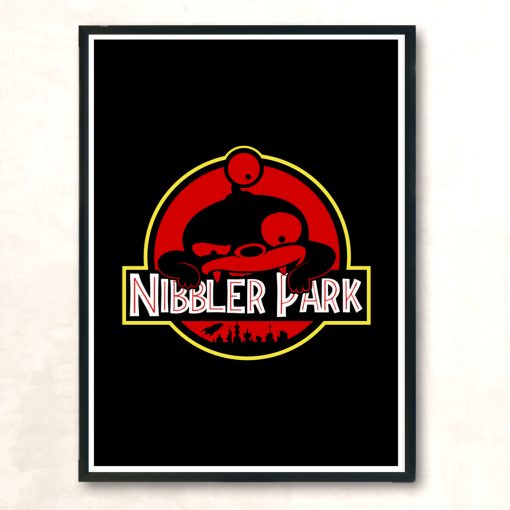Nibbler Park Modern Poster Print