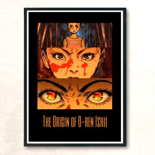 O Ren Ishii Kill Bill Quentin Tarantino Vintage Wall Poster