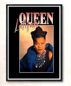 Queen Latifah Rapper Vintage Wall Poster