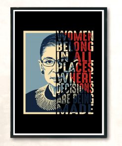 Ruth Bader Ginsburg Notorious Rbg Vintage Wall Poster