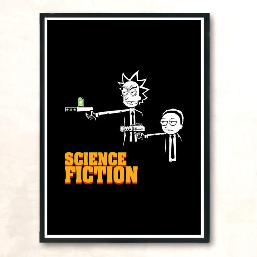 Science Fiction Modern Poster Print