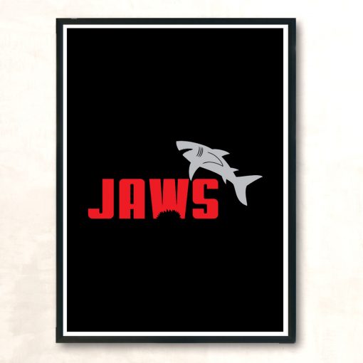 Shark Athletics Color V1 Modern Poster Print