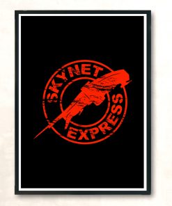 Skynet Express Modern Poster Print