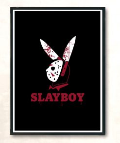 Slayboy Slasher Horror Movie Modern Poster Print