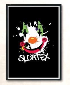 Slortex Clown Icon But This One Is A Mess Modern Poster Print