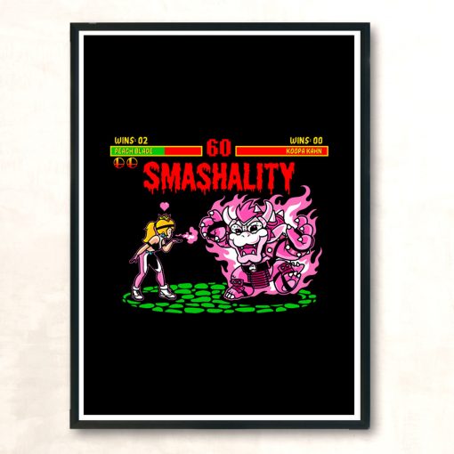 Smash Kombat Ii Modern Poster Print
