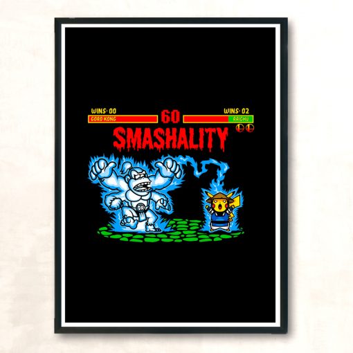Smash Kombat Modern Poster Print