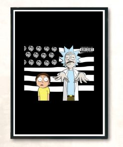 So Schwifty So Clean Modern Poster Print