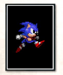 Sonic Icon Modern Poster Print