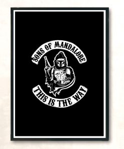 Sons Of Mandalore Modern Poster Print