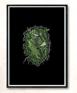 Soul Blade Wraith Green Version Modern Poster Print