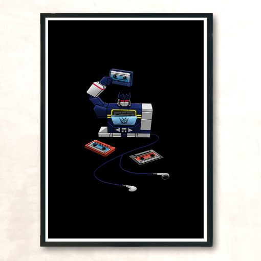 Sound Of The 80s Modern Poster Print