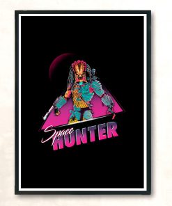 Space Hunter Predator Modern Poster Print
