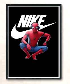 Spiderman With Headphone Huge Wall Poster
