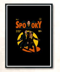 Spooky Comic Modern Poster Print
