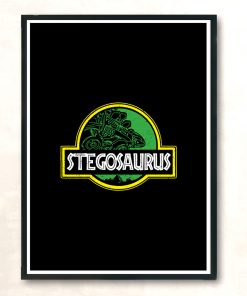 Stegosaurus Modern Poster Print