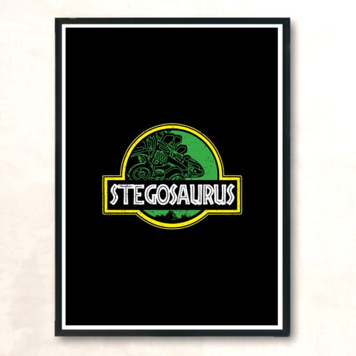 Stegosaurus Modern Poster Print