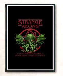 Strange Aeons Azhmodai 2018 Modern Poster Print