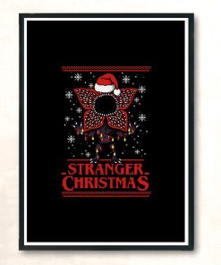 Stranger Christmas Modern Poster Print