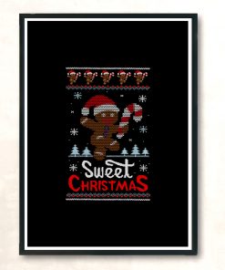 Sweet Christmas Modern Poster Print