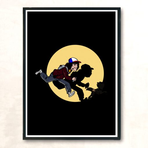 The Adventures Of Dustin And Durt Modern Poster Print