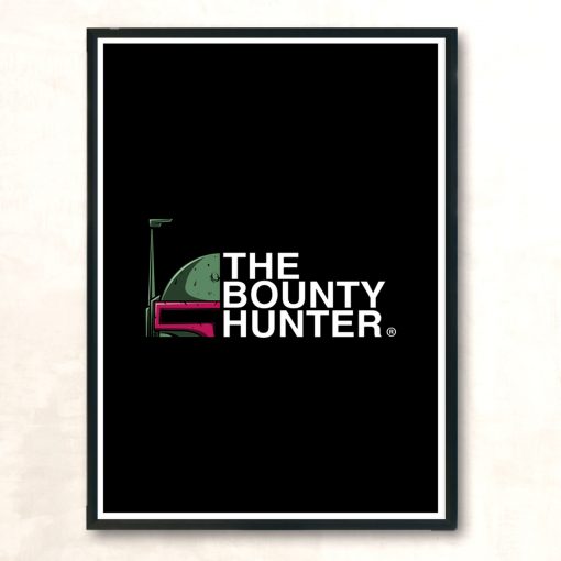 The Bounty Hunter Face Modern Poster Print