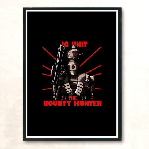 The Bounty Hunter V2 Modern Poster Print