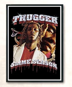 Thugger Slime Season Vintage Wall Poster