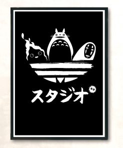 Totoro Studio Ghibli Soot Sprites Anime Huge Wall Poster