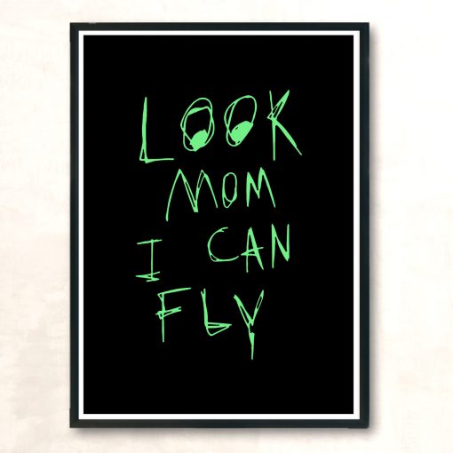Travis Scott Look Mom I Can Fly Astroworld Merch 2019b Vintage Wall Poster