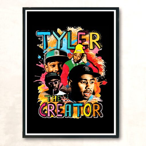 Tyler The Creator Fan Art Retro Vintage Wall Poster