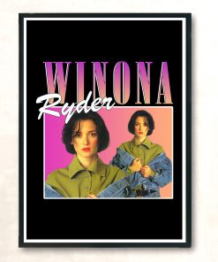 Winona Ryder Vintage Wall Poster