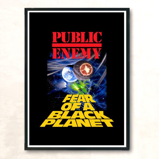 Fear Of A Black Planet Public Enemy Aesthetic Wall Poster