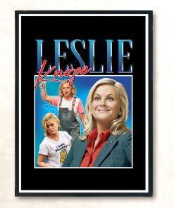 Leslie Knope 90s Fashionable Aesthetic Wall Poster