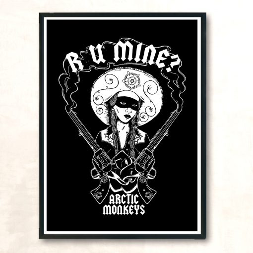 R U Mine Arctic Monkeys Aesthetic Wall Poster