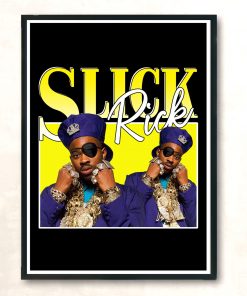 Slick Rick Rapper Aesthetic Wall Poster