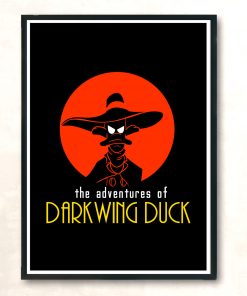 The Adventures Of Darkwing Duck Aesthetic Wall Poster