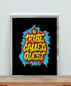 A Tribe Called Quest Vintage Hip Hop Aesthetic Wall Poster